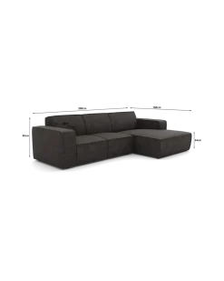 Espada chaiselongsofa Højrevendt