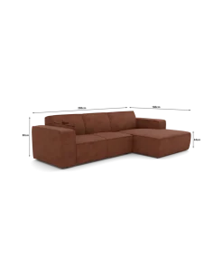 Espada chaiselongsofa Højrevendt