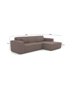Espada chaiselongsofa Højrevendt