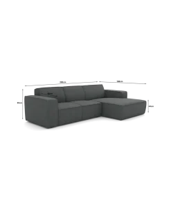 Espada chaiselongsofa Højrevendt