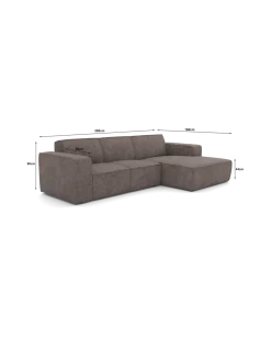 Espada chaiselongsofa Højrevendt