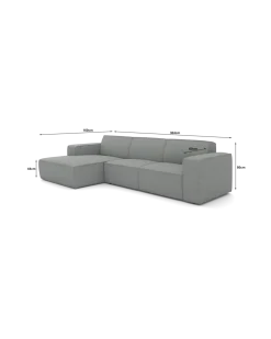 Espada chaiselongsofa XL Venstrevendt