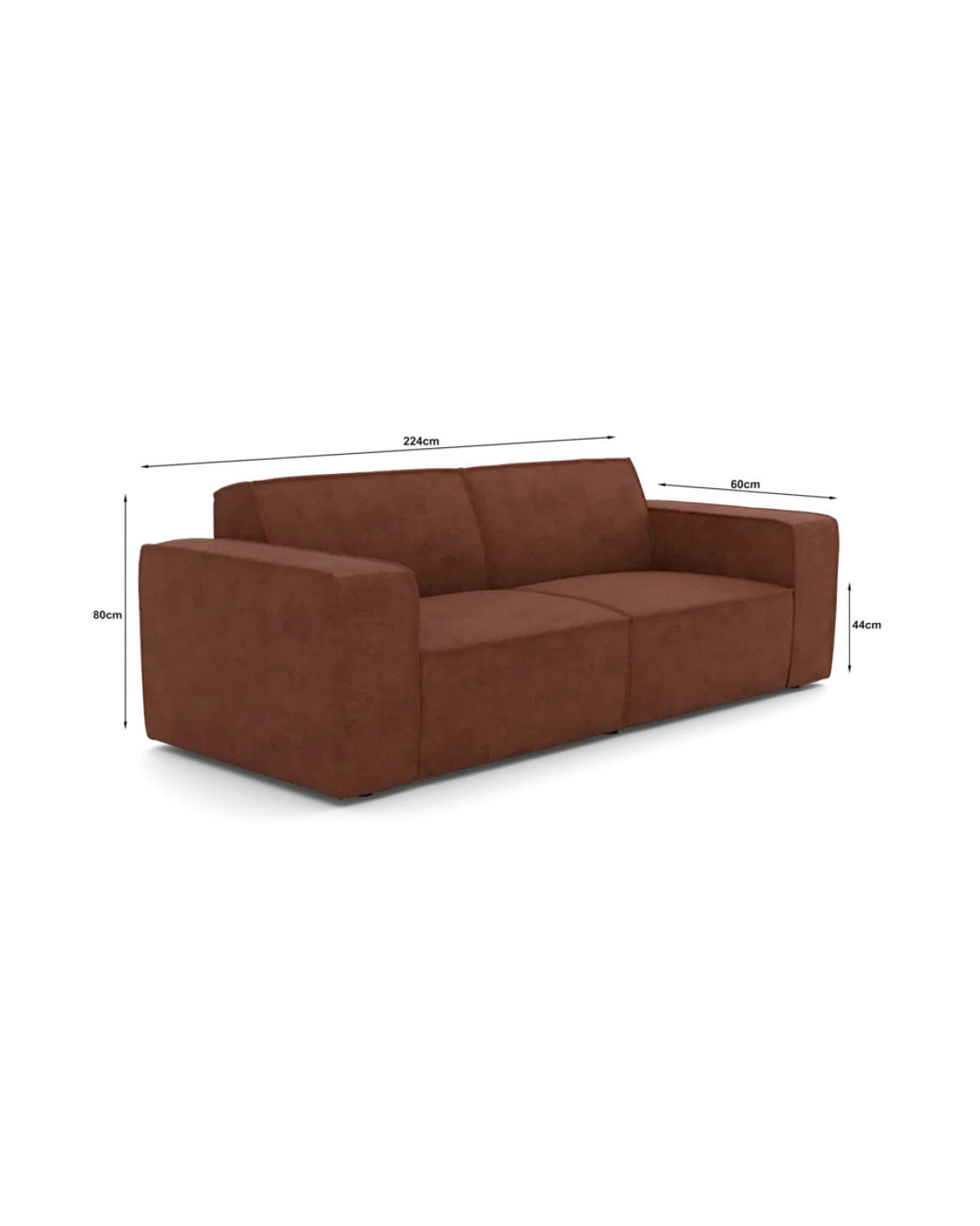 Espada 2-3 pers. sofa