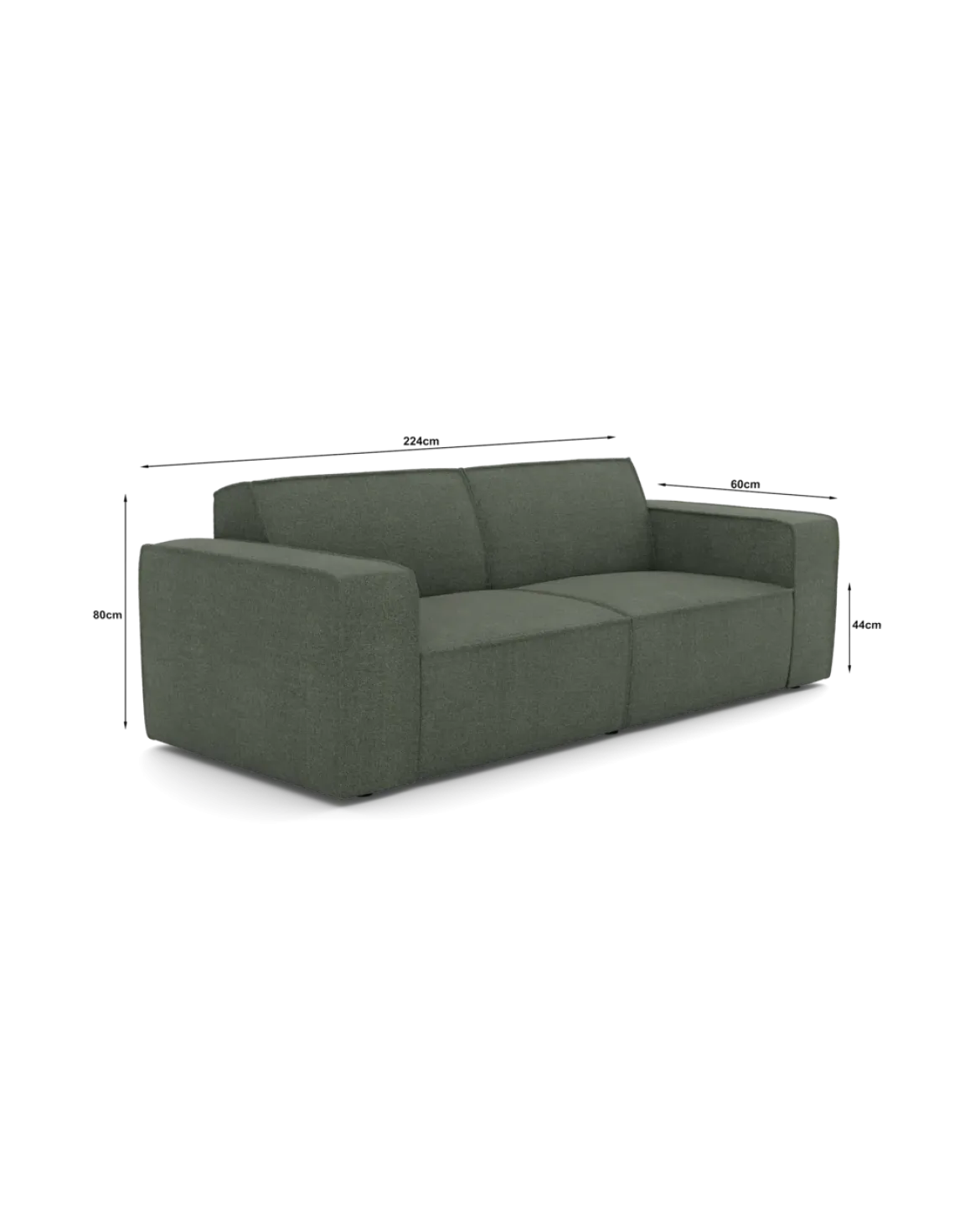 Espada 2-3 pers. sofa