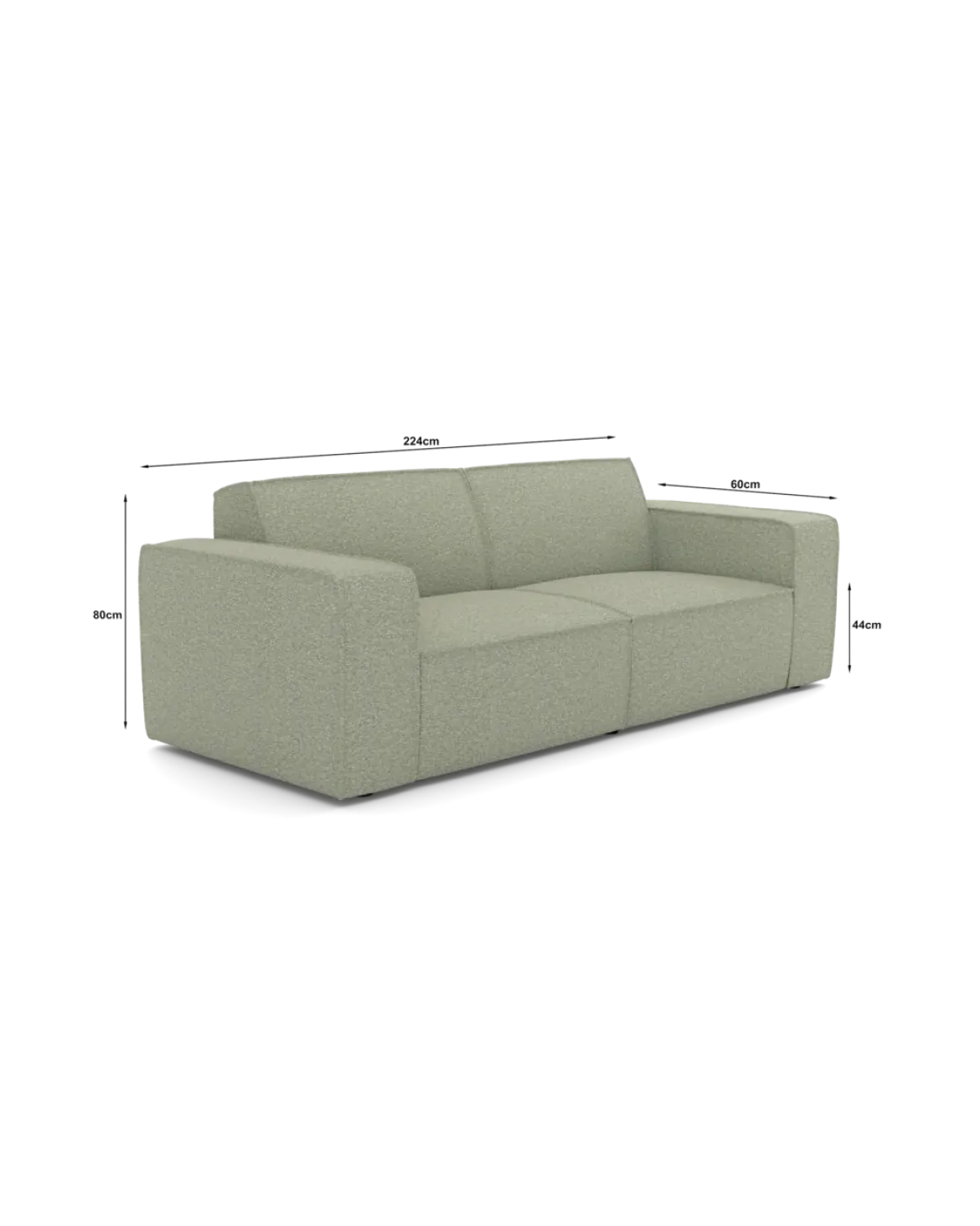 Espada 2-3 pers. sofa