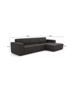 Espada Sofa Med chaiselong højre