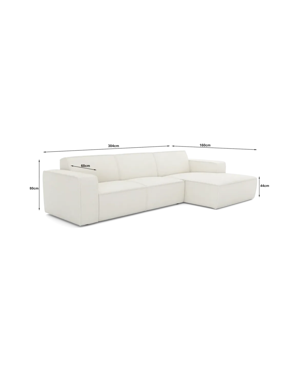 Espada Sofa Med chaiselong højre