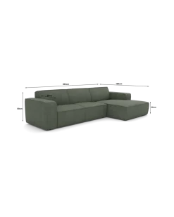 Espada Sofa Med chaiselong højre