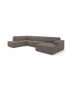 Espada U-sofa Venstrevendt med chaiselong og open end