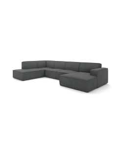 Espada U-sofa Venstrevendt med chaiselong og open end