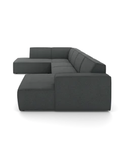 Espada U-sofa Venstrevendt med chaiselong og open end