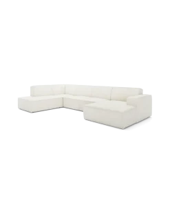 Espada U-sofa Venstrevendt med chaiselong og open end