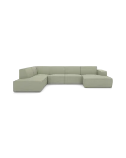 Espada U-sofa Venstrevendt med chaiselong og open end