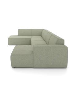 Espada U-sofa Venstrevendt med chaiselong og open end