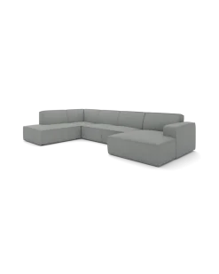 Espada U-sofa Venstrevendt med chaiselong og open end