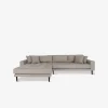 Fabio sofa m/chaiselong Stone