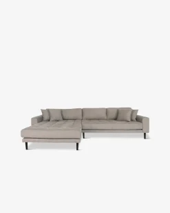 Fabio sofa m/chaiselong Stone
