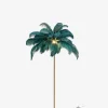 Feather palm gulvlampe Petrol