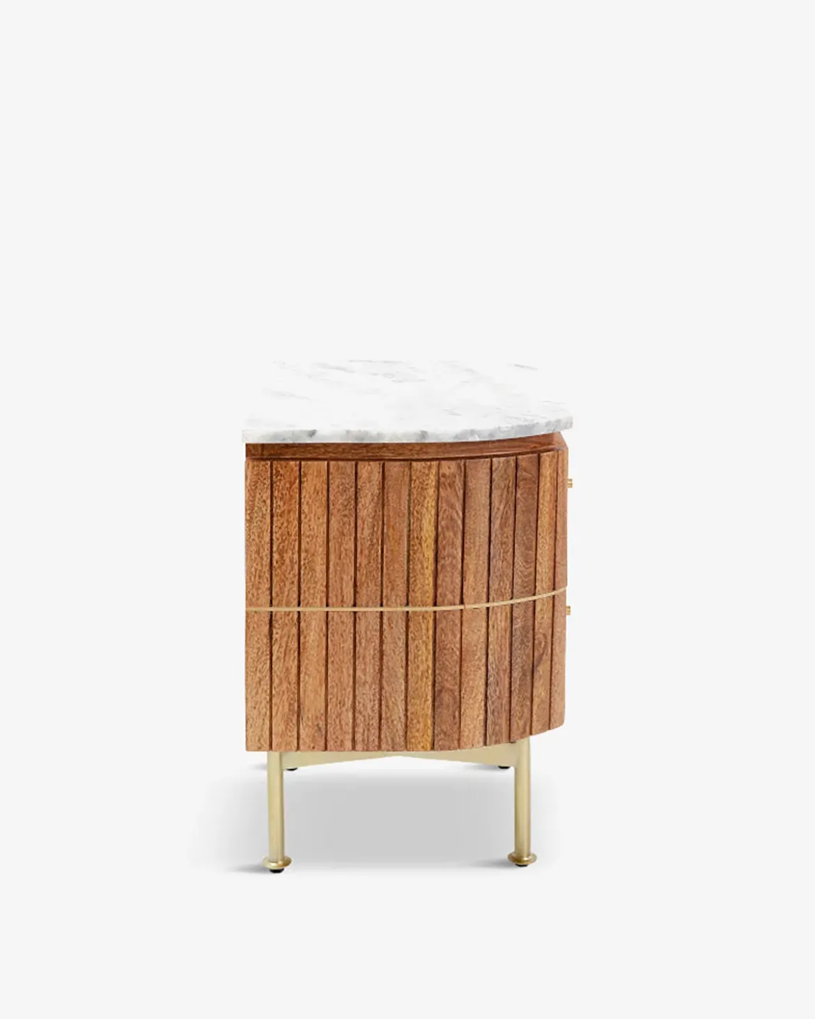 Grace sengebord Hvid marmor top