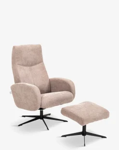 Harlem lænestol Taupe