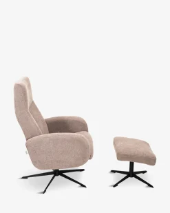 Harlem lænestol Taupe