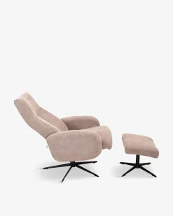 Harlem lænestol Taupe