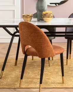 Hudson spisebordsstol Orange