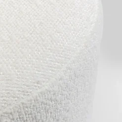 Kirsebær puf Creme bouclé