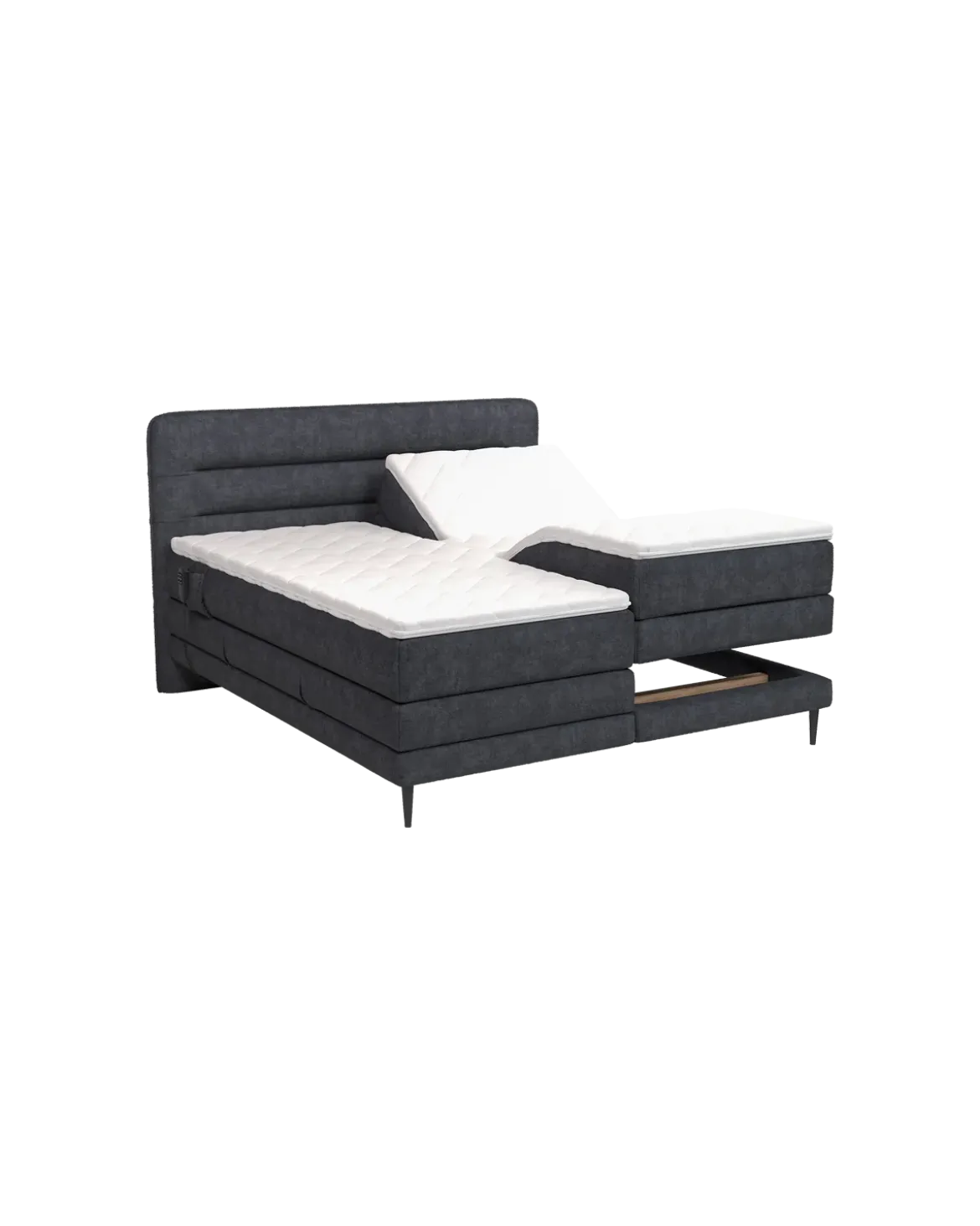 Lannel Elevationsseng 160x200 cm M/gavl