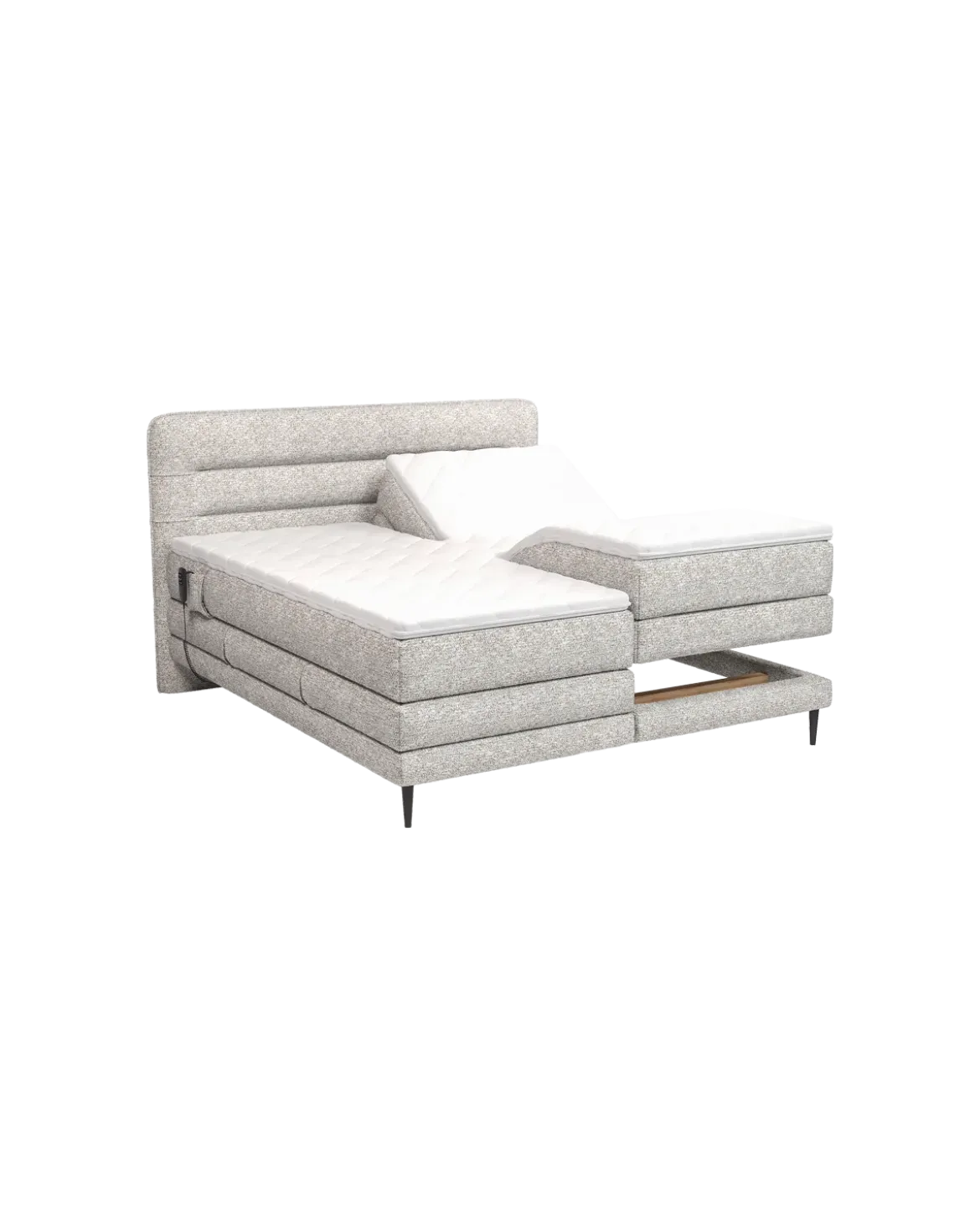Lannel Elevationsseng 180x200 cm M/gavl