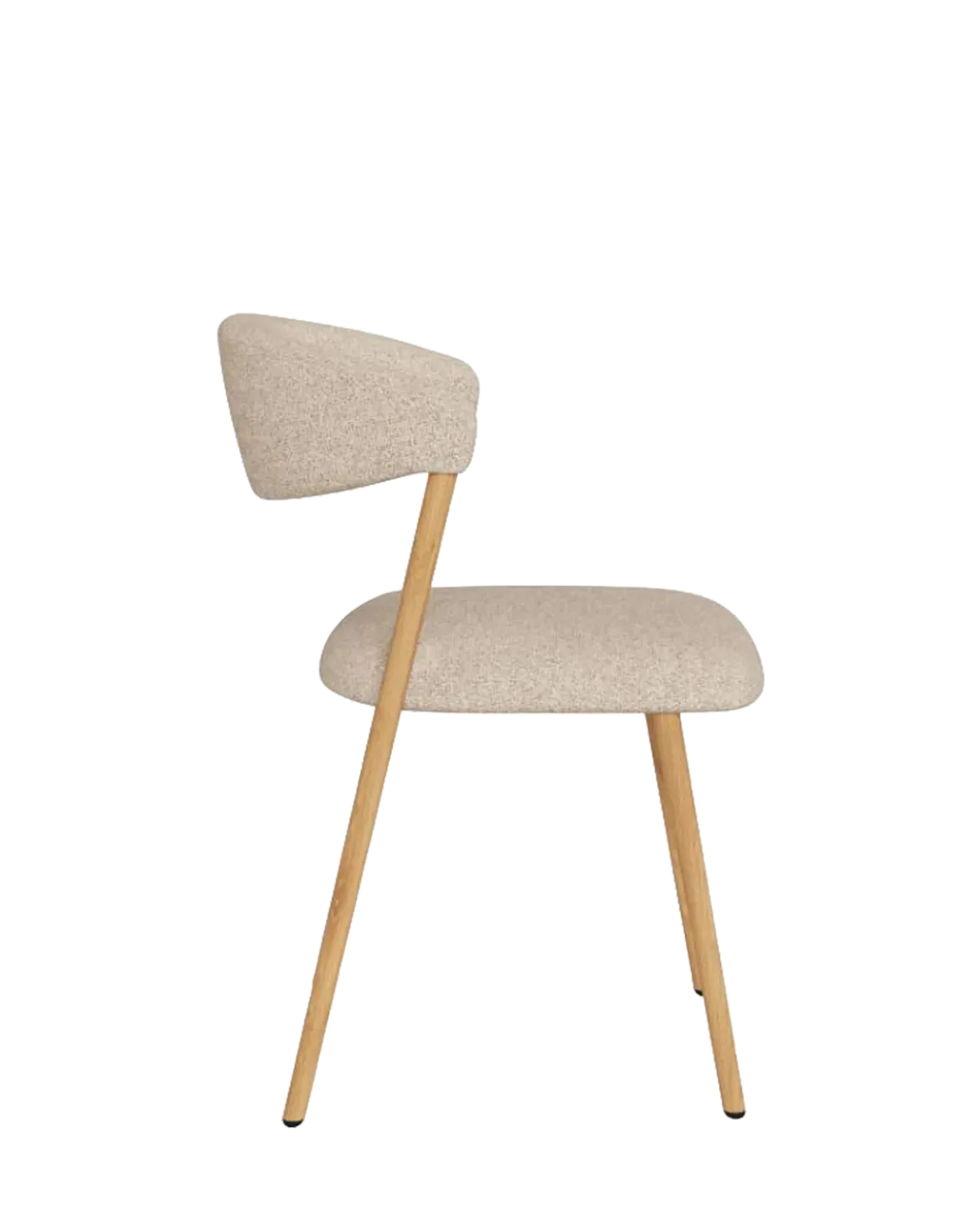 Larry Spisebordsstol, Beige/eg