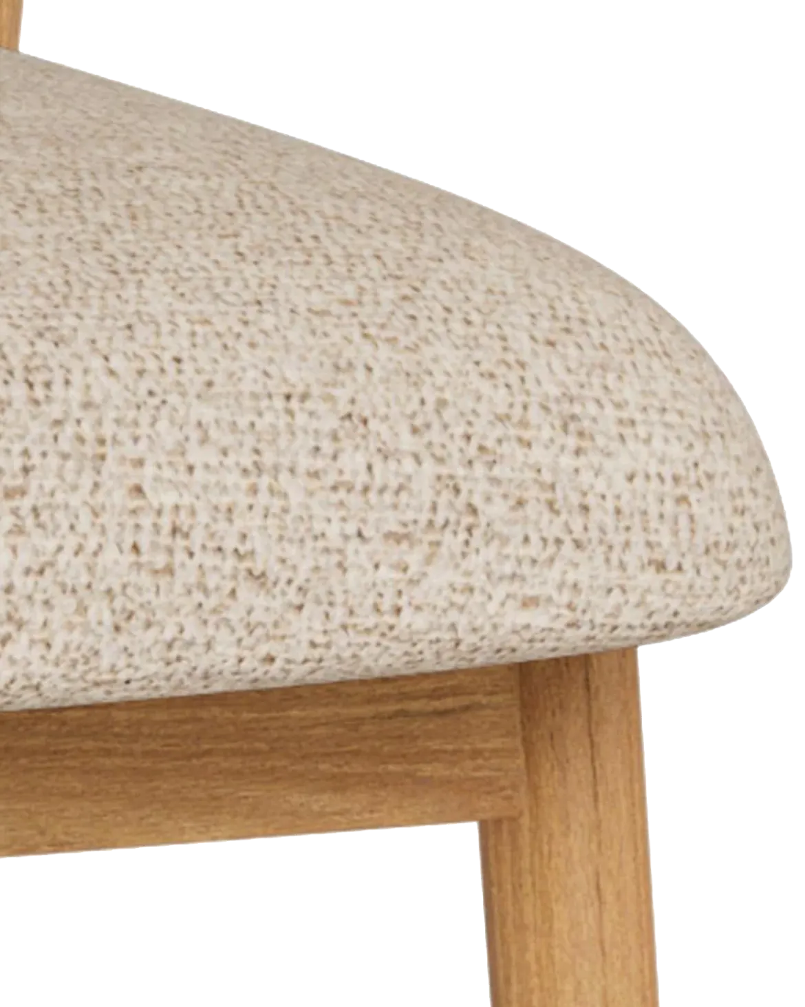 Larry Spisebordsstol, Beige/eg
