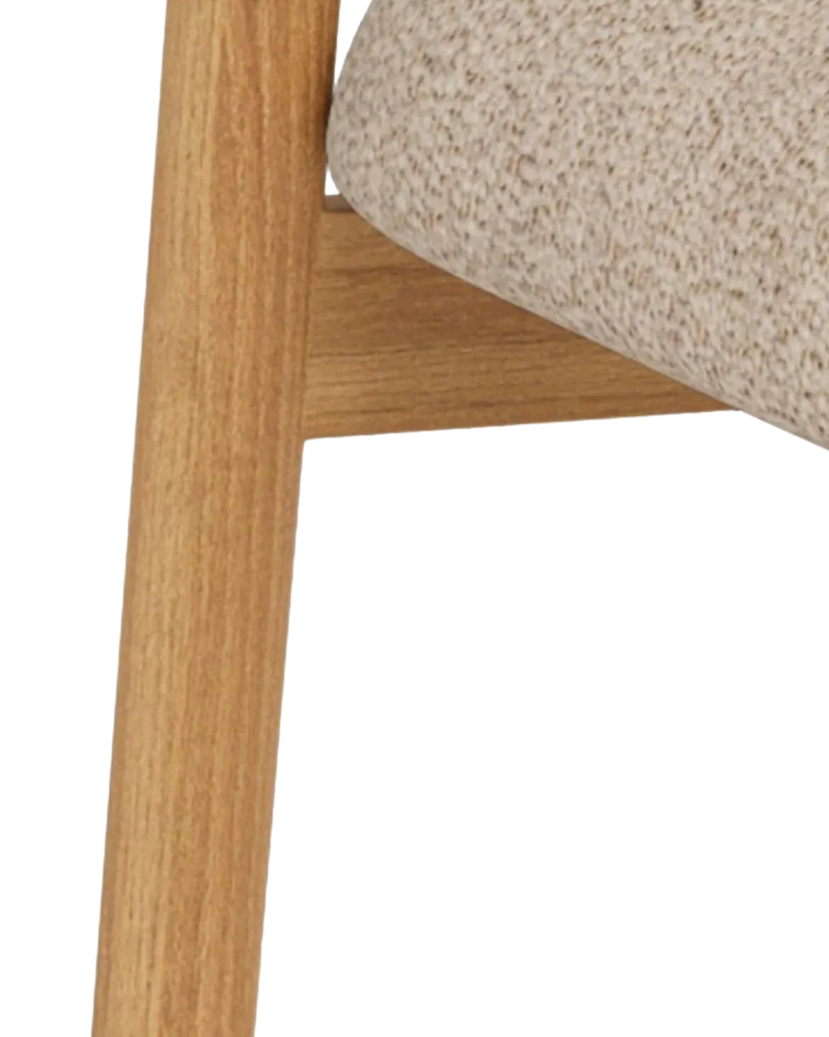 Larry Spisebordsstol, Beige/eg