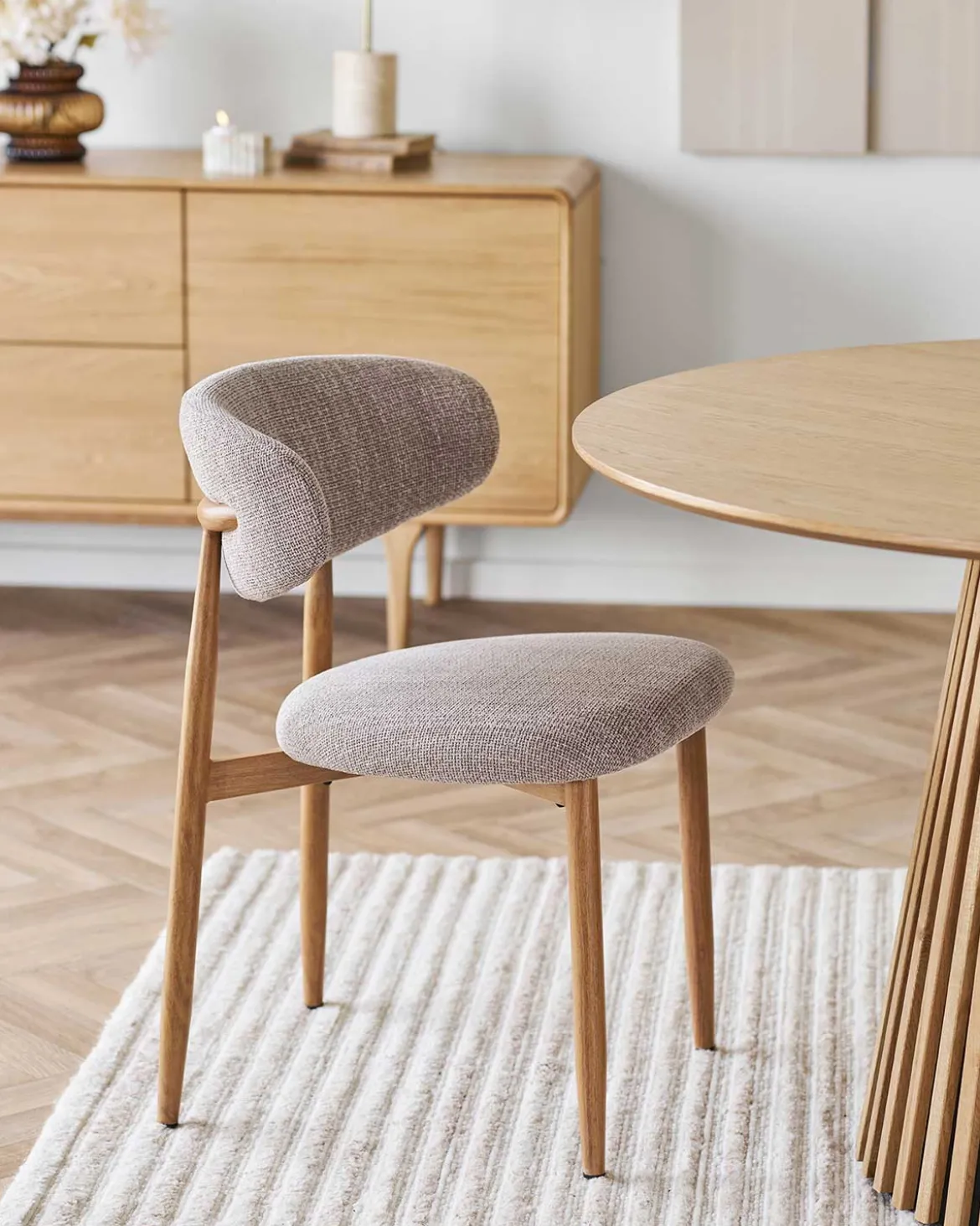Linea spisebordsstol Sand/eg