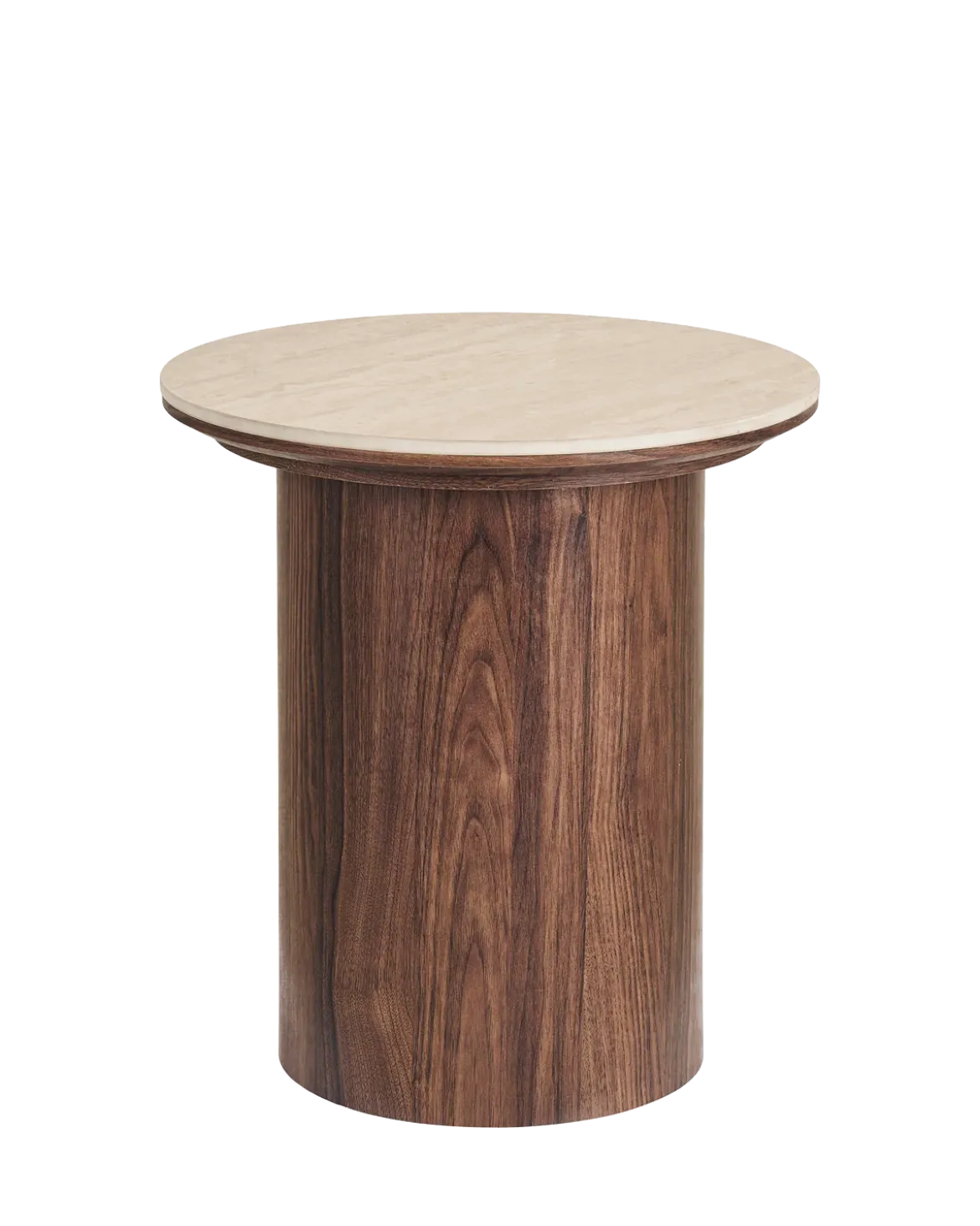 Livano hjørnebord rundt Keramik Ø45 cm
