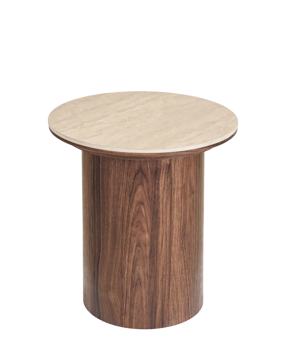 Livano hjørnebord rundt Keramik Ø45 cm
