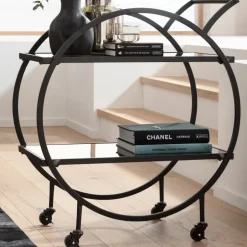 Loft barvogn Sort