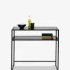 Loft konsolbord Sort