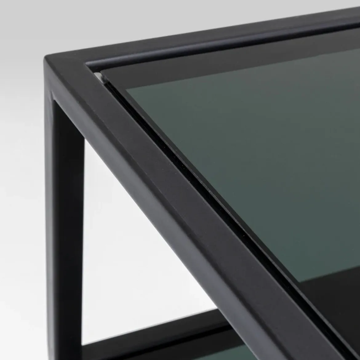 Loft konsolbord Sort