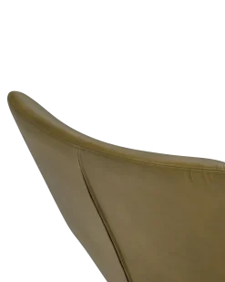 Lotus lænestol Grøn læder
