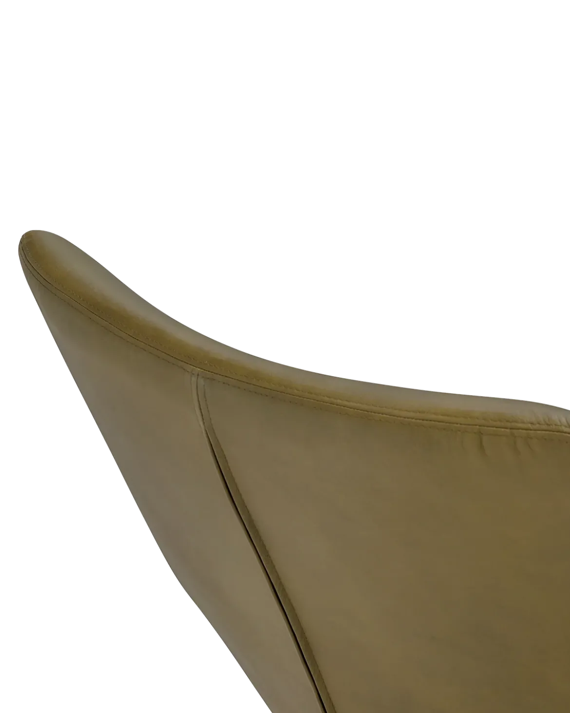 Lotus lænestol Grøn læder