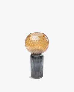 Marvelous vase duo amber Vase