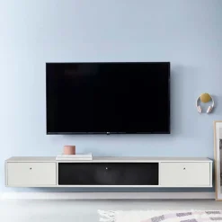 Mistral tv-bord Lys grå