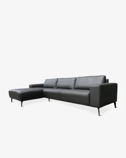 Modu byggesofa Antracite læder