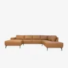 Modu byggesofa Lys cognac læder