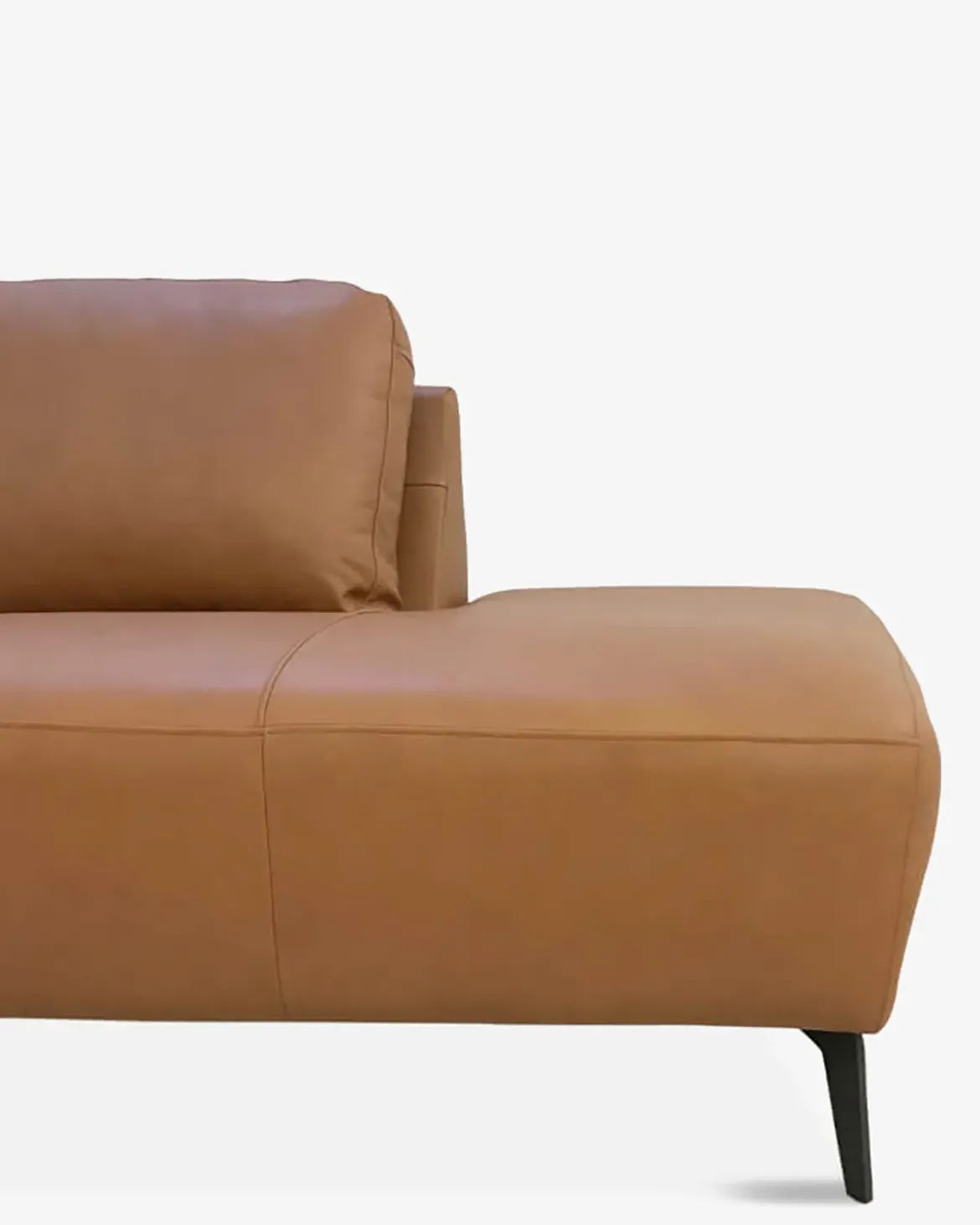 Modu byggesofa Lys cognac læder