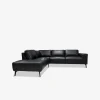Modu byggesofa Sort læder