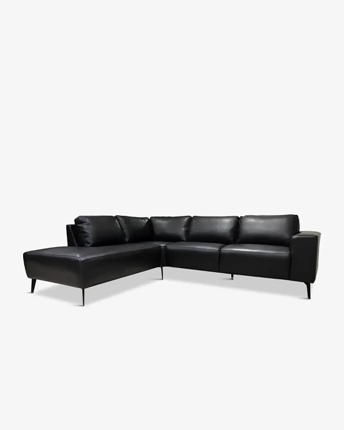 Modu byggesofa Sort læder