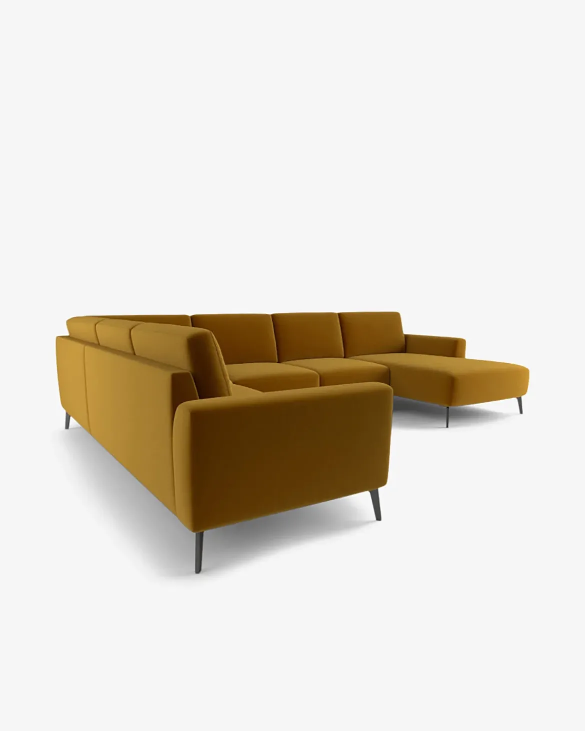 Modu hjørnesofa Gold velour