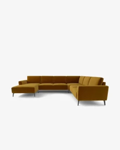 Modu hjørnesofa Gold velour